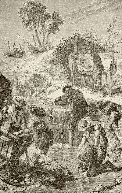 Panorering efter guld af English School